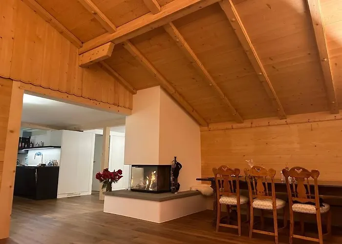 Region De Gstaad - Ultra Modern Apartment- Huge Roof Terrace - Great Views