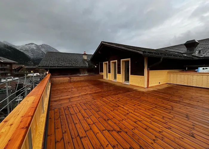 Apartamento Region De Gstaad - Ultra Modern Apartment- Huge Roof Terrace - Great Views
